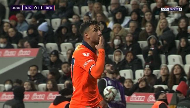 اهداف مباراة باشاك شهير وبشكتاش 2 2 الدوري التركي