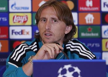مودريتش نتمنى أن يشارك مبابي أمامنا وننتظر دور جماهير ريال مدريد