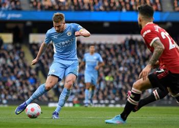 دي بروين يدافع عن لاعبي مانشستر يونايتد بعد رباعية مانشستر سيتي لم يستسلموا