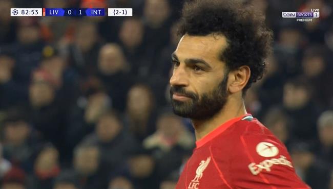 ملخص لمسات محمد صلاح امام انتر ميلان في دوري ابطال اوروبا