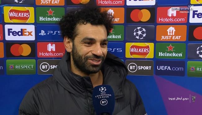 تصريحات محمد صلاح بعد مباراة ليفربول وانتر ميلان بدوري ابطال اووربا