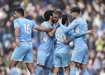 تشكيل مانشستر سيتي ضد ليفربول في الدوري الإنجليزي محرز بديل ا