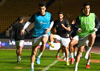 مران الزمالك شيكابالا وأيمن حفني يشاركان في التقسيمة وعودة الجزيري