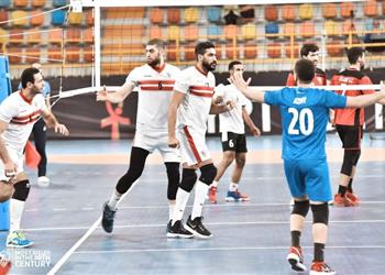 مواجهة محتملة أمام الأهلي الزمالك يفوز على طلائع الجيش ويتأهل لنهائي كأس مصر لكرة الطائرة