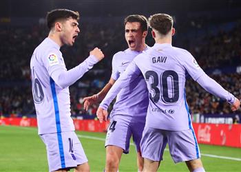 فيديو برشلونة يرفض الاستسلام ويعود بريمونتادا مثيرة أمام ليفانتي في الليجا