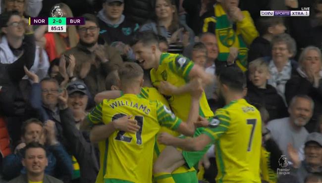 اهداف مباراة نورويتش سيتي وبيرنلي 2 0 الدوري الانجليزي