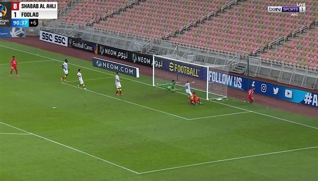 اهداف مباراة شباب الاهلي وفولاد 1 1 دوري ابطال اسيا