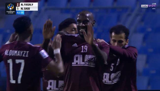اهداف مباراة الفيصلي والسد 2 1 دوري ابطال اسيا