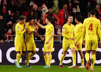 لاعب ليفربول يغيب عن التدريبات قبل مواجهة بنفيكا في دوري أبطال أوروبا