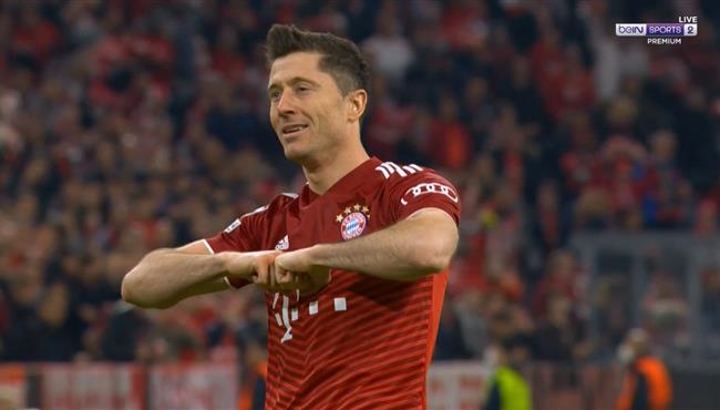 هدف بايرن ميونخ في مرمي فياريال بدوري ابطال اوروبا ليفاندوفسكي