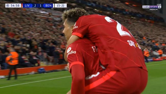 هدف فيرمينيو الاول في مرمي بنفيكا بدوري ابطال اوروبا