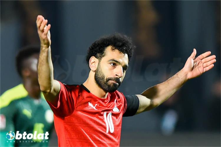 محمد صلاح في مباراة مصر والسنغال بعدسة (btolat.com)