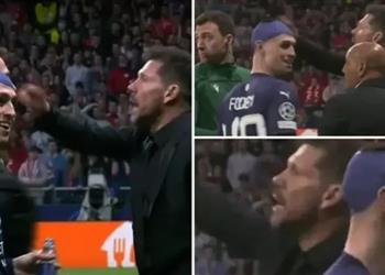 فودين يسخر من انفعالات سيميوني في مباراة أتلتيكو مدريد ومانشستر سيتي