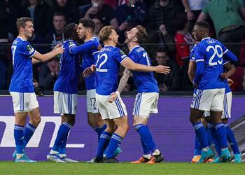 فيديو ليستر سيتي يكتب التاريخ ويتأهل لنصف نهائي دوري المؤتمر الأوروبي