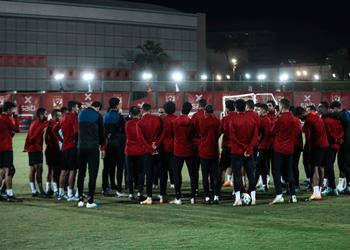 مران الأهلي مشاركة أفشة ومحاضرة من موسيماني استعداد ا لمواجهة الرجاء