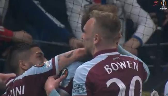 اهادف مباراة وست هام وليون 3 0 الدوري الاوروبي