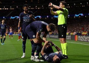 بعد دي بروين مانشستر سيتي يفقد مدافعه أمام ليفربول في نصف نهائي كأس إنجلترا