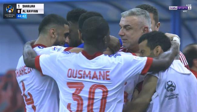 اهداف مباراة الشارقة والريان 1 1 دوري ابطال اسيا