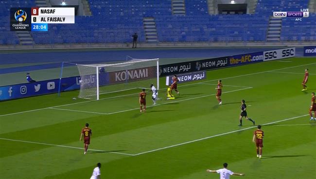 هدف الفيصلي الاول في مرمي ناساف كارشي 1 0 دوري ابطال اسيا