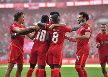 فيديو تسديدة على الطائر ماني يسجل هدف ليفربول الثالث أمام مانشستر سيتي