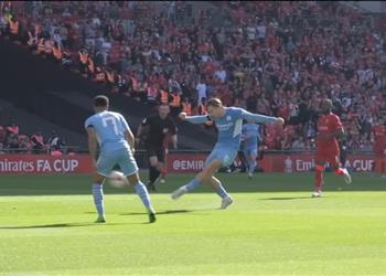 فيديو جريليش يسجل هدف مانشستر سيتي الأول أمام ليفربول