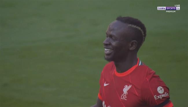 هدف ساديو ماني الاول في مرمي مانشستر سيتي بعد خطأ فادح من الحارس