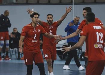 الأهلي يهزم طلائع الجيش ويحصد المركز الثالث في دوري الطائرة