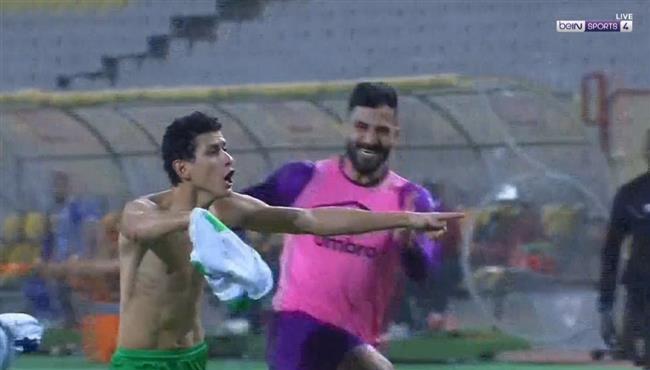 هدف هيثم لعيوني العالمي في مباراة المصري ونهضة بركان