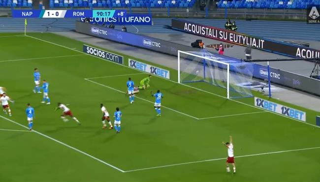 اهداف مباراة روما ونابولي 1 1 الدوري الايطالي