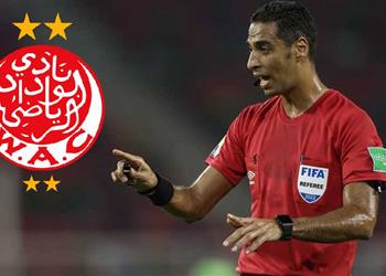 الوداد يعترض لـ كاف ضد تعيين أمين عمر لإدارة مباراة شباب بلوزداد