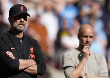 جوارديولا لم أندم على ما فعلته ضد ليفربول وأتمنى فوز مانشستر يونايتد الليلة