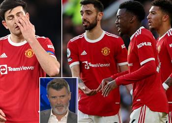 روي كين عن سقوط مانشستر يونايتد أمام ليفربول لاعبون مثل الجبن والطباشير