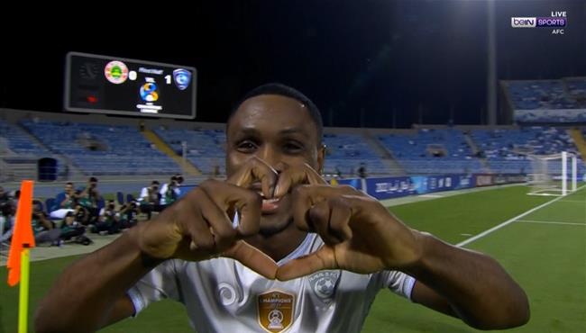 هدف الهلال الاول في مرمي استقلال دوشنبه بدوري ابطال اسيا ايجالو