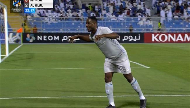 هدف الهلال الثاني في مرمي استقلال دوشنبه بدوري ابطال اسيا ايجالو