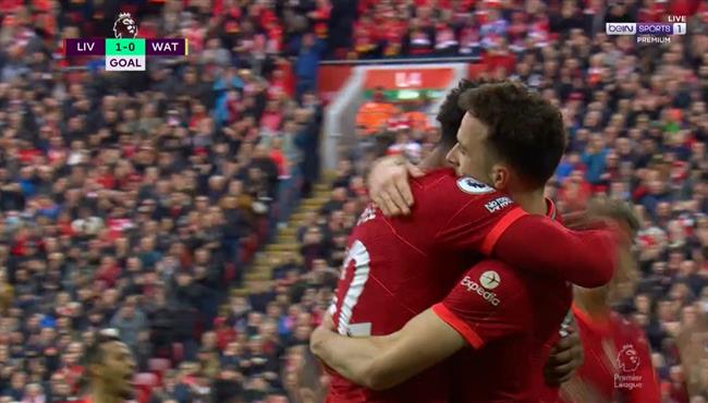 هدف جوتا في مرمي واتفورد بالدوري الانجليزي