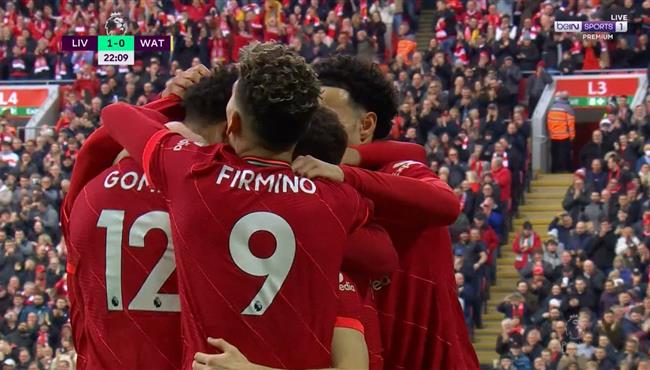 اهداف مباراة ليفربول وواتفورد 2 0 الدوري الانجليزي