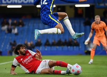 تقييم جيد لـ محمد النني بعد مشاركته في انتصار آرسنال على تشيلسي