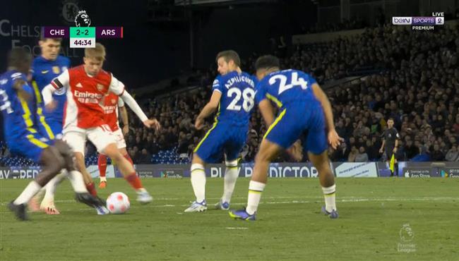 سميث روي كاد ان يسجل هدف رائع امام تشيلسي