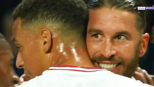 هدف راموس في مباراة باريس سان جيرمان وانجيه بالدوري الفرنسي