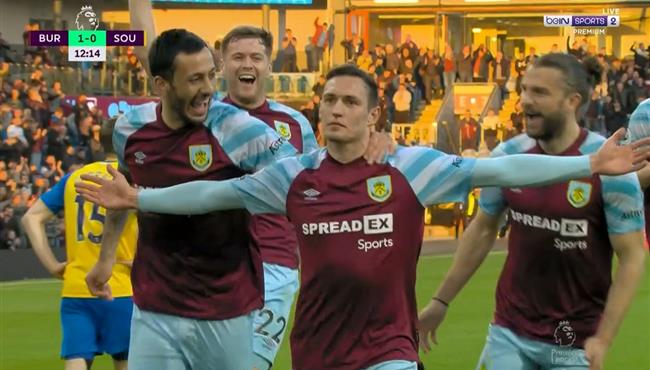 اهداف مباراة بيرنلي وساوثهامبتون 2 0 الدوري الانجليزي