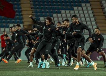 الأهلي يختتم تدريباته استعداد ا لمواجهة الرجاء في دوري أبطال أفريقيا