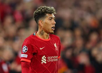 فيرمينو يواصل الغياب عن تدريبات ليفربول قبل مواجهة إيفرتون