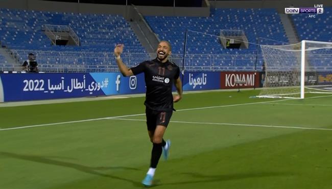 هدف رائع في مباراة الشباب ومومباي سيتي بدوري ابطال اسيا