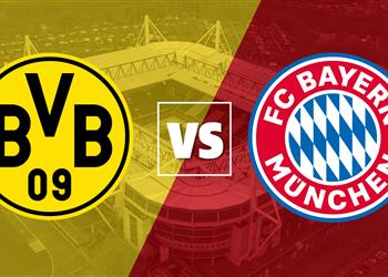 موعد والقنوات الناقلة لمباراة بايرن ميونخ وبوروسيا دورتموند اليوم في الدوري الألماني