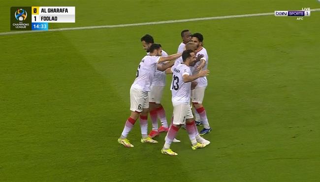 هدف فوز فولاد علي الغرافة 1 0 دوري ابطال اسيا