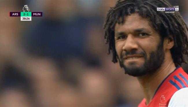 محمد النني كاد ان يسجل هدف رائع في مانشستر يونايتد ودي خيا يتصدي ببراعه