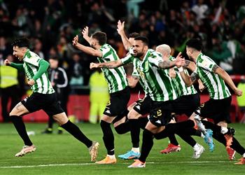 ريال بيتيس يتو ج بـ كأس ملك إسبانيا أمام فالنسيا بركلات الترجيح