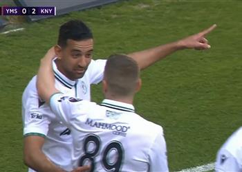 فيديو كوكا يسجل هدف كونيا سبور الثاني ضد مالاتيا بالدوري التركي