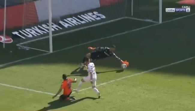 حارس هاتاي سبور يحرم تريزيجيه من تسجيل هدف بالدوري التركي