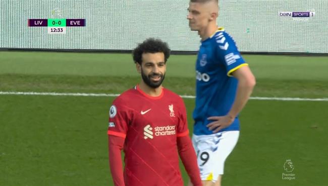 ملخص لمسات محمد صلاح في مباراة ليفربول وايفرتون بالدوري الانجليزي